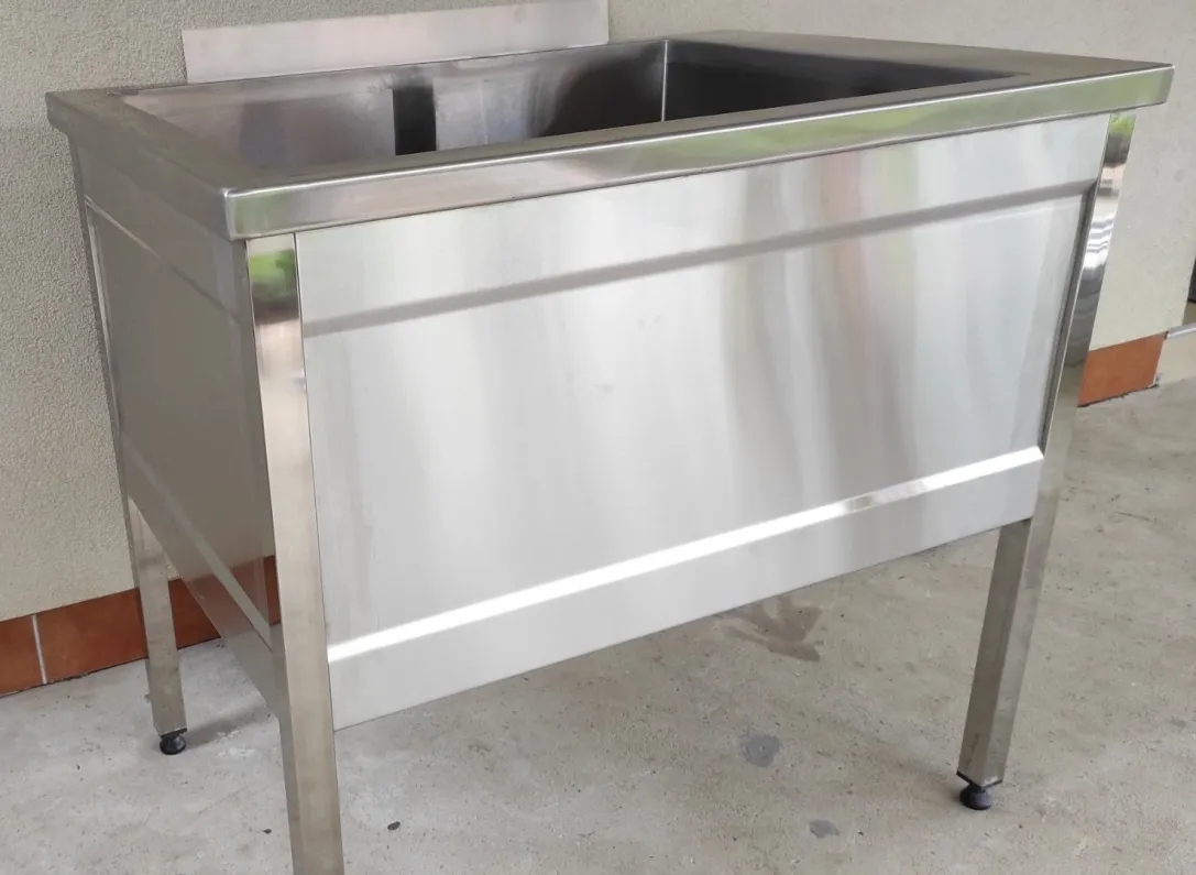 Inox industrijske kade za pranje velikog kapaciteta
