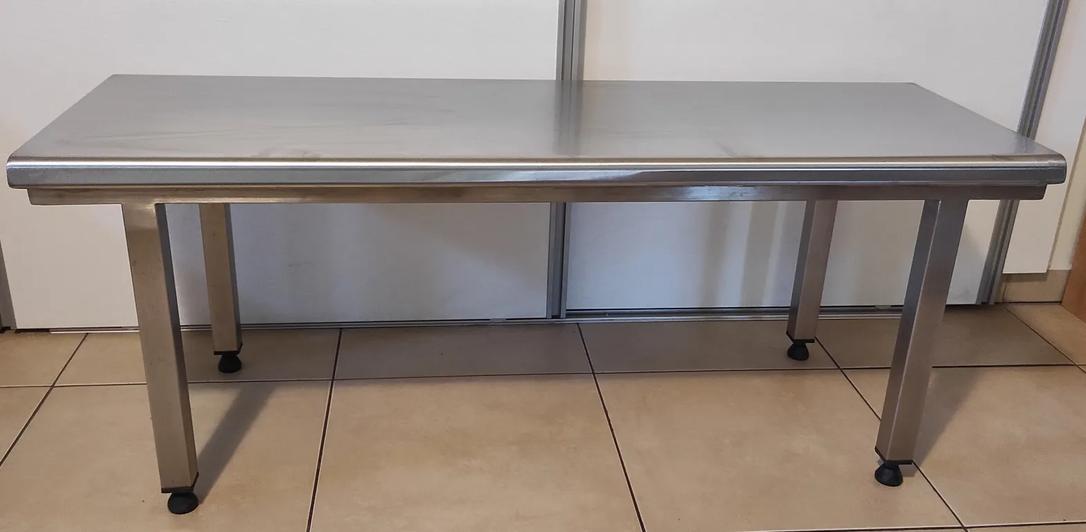 Inox prolazna klupa za čiste sobe Model Standard