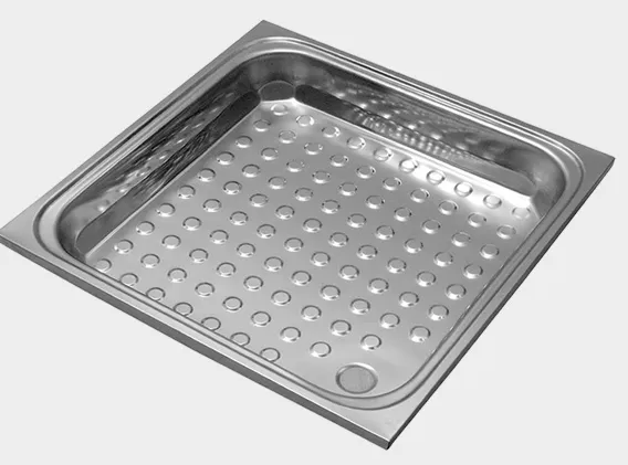 Tuš kada Inox 65x65 cm ugradna